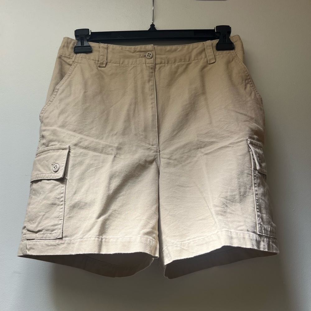 Lauren Ralph Lauren tan cargo shorts